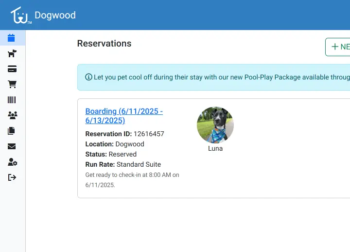 Pet parent portal